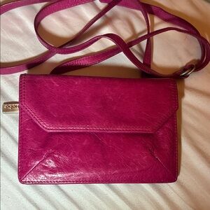 HOBO Fuchsia Crossbody Bag